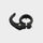 Maxi Micro Collar Clamp: Black