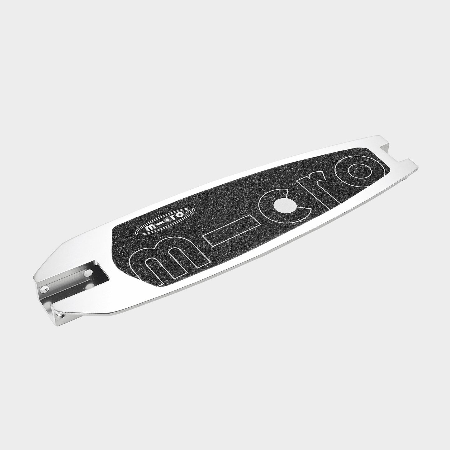 Micro Speed Deck and Griptape: Silver