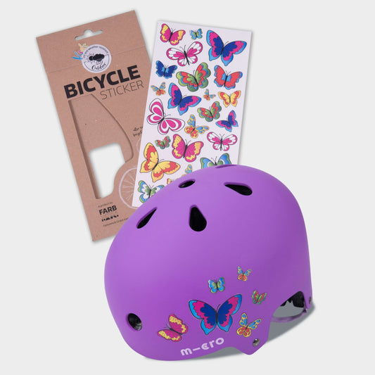 Scooter, Bike and Accessory Stickers Pack of 25 Stickers: Butterflies