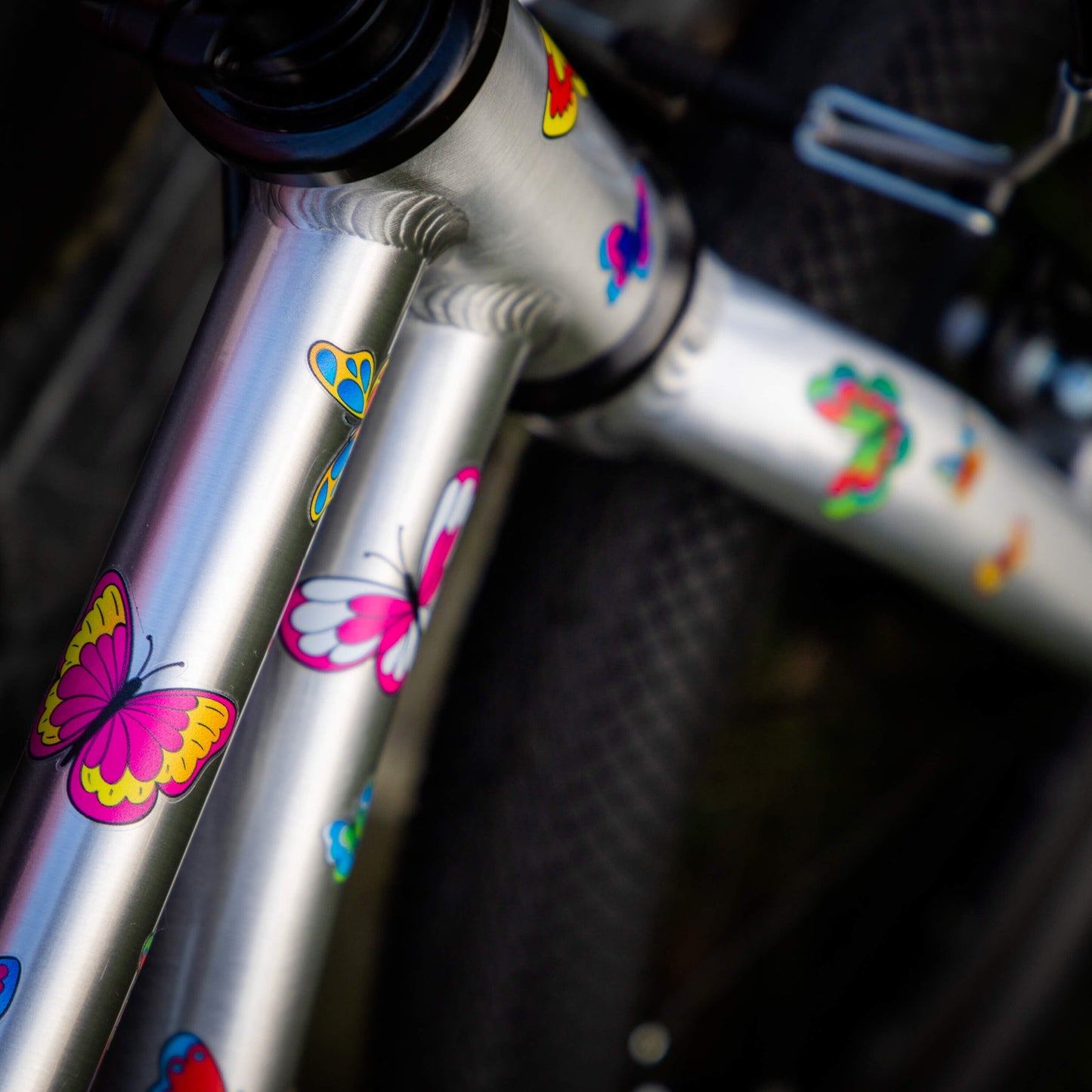 Scooter, Bike and Accessory Stickers Pack of 25 Stickers: Butterflies