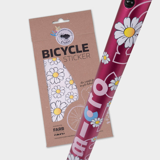 Scooter, Bike and Accessory Stickers Pack of 39 Stickers: Daisy