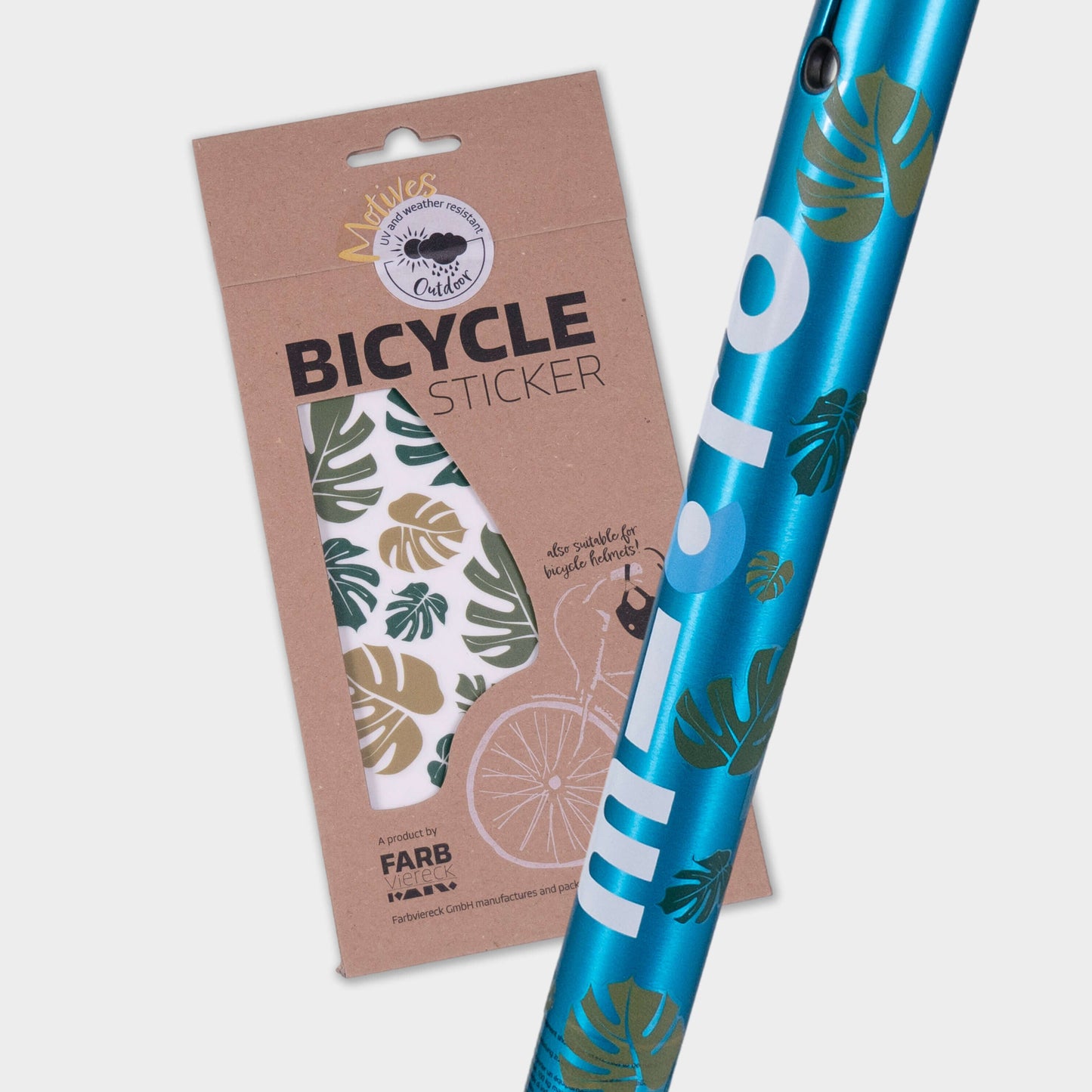 Scooter, Bike and Accessory Stickers Pack of 48 Stickers: Pink Print