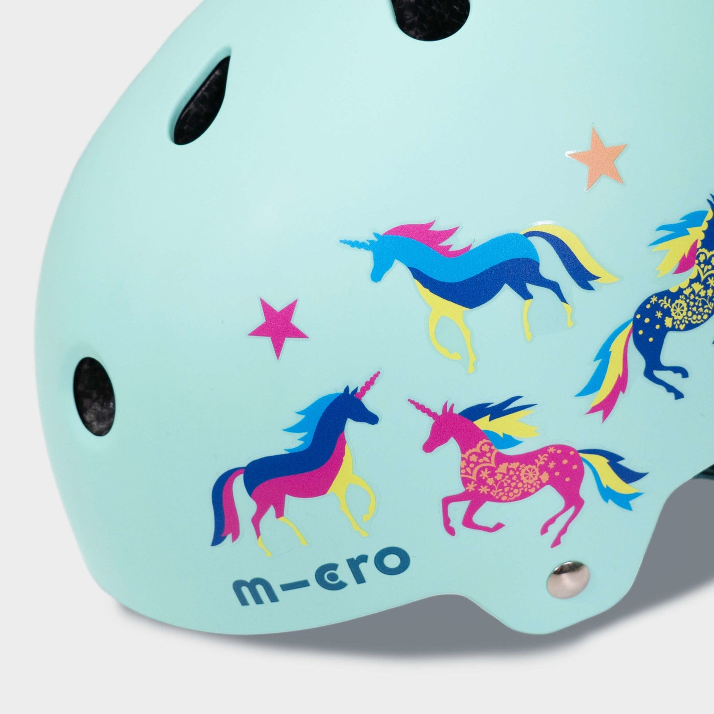 Scooter, Bike and Accessory Stickers Pack of 34 Stickers: Unicorn