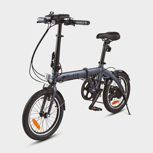 Micro Pedal Assisted Electric Bike Black Micro Scooters