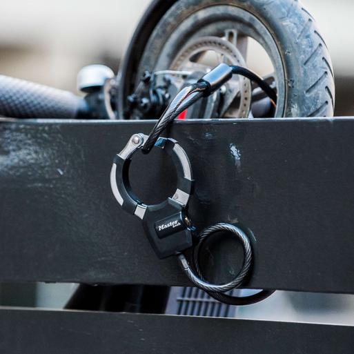 Master lock top handcuff bike lock