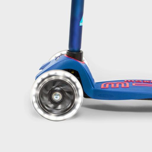 Maxi Micro DELUXE LED Scooter Blue Micro Scooters