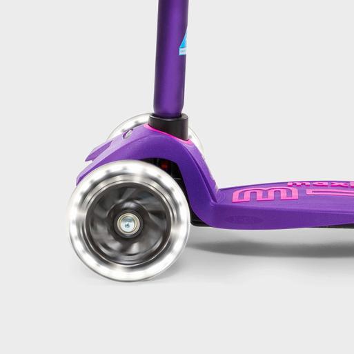 Maxi Micro DELUXE LED Scooter Purple Micro Scooters